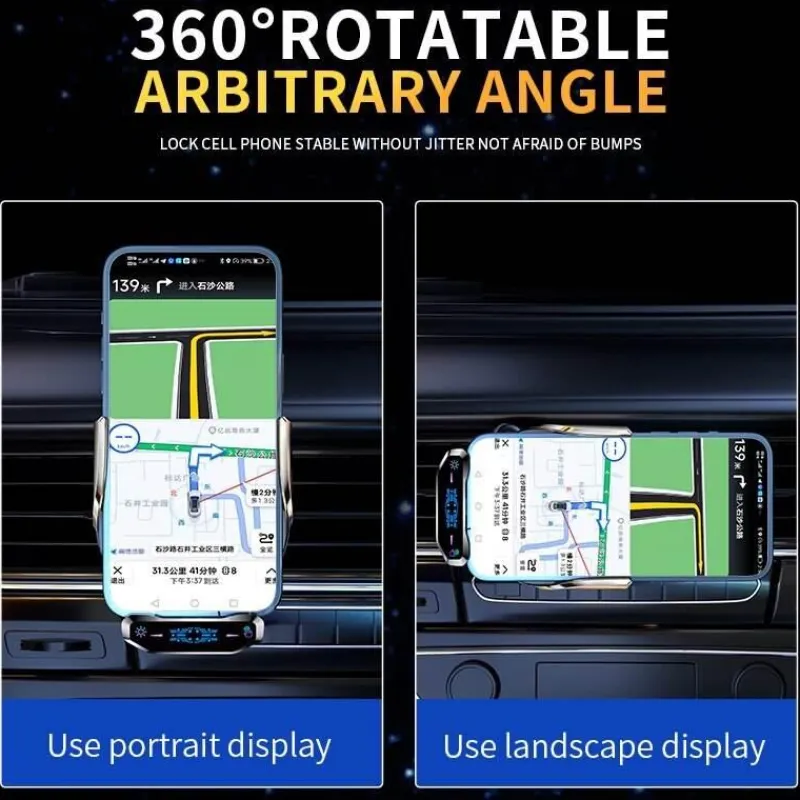 Wild u0026 Free Gear Automobilindustrie|Autozubehör-Magnetische kabellose Autotelefonhalterung - Automatische Ladehalterung