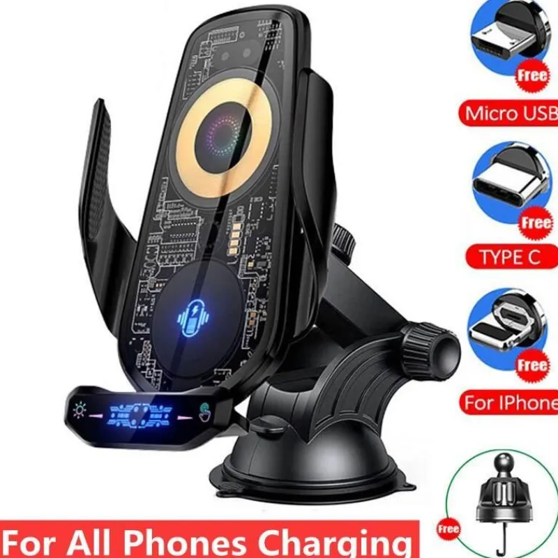 Wild u0026 Free Gear Automobilindustrie|Autozubehör-Magnetische kabellose Autotelefonhalterung - Automatische Ladehalterung