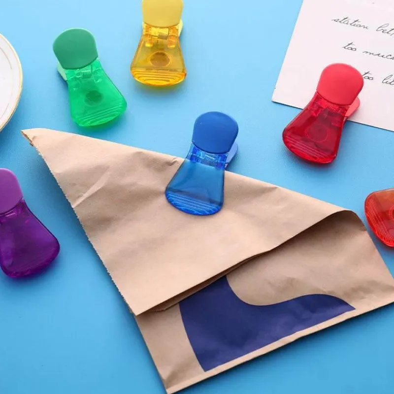 Space Savvy Küche & Esszimmer-Magnetische Lebensmittelverschlussklammern - Notizhalter für den Kühlschrank