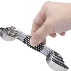 Comfort u0026 Style Küche & Esszimmer-Magnetische Messlöffel – Set mit 5 präzisen Messwerkzeugen