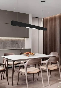 The Gilded Nest Beleuchtung-Magnetische Schienenbeleuchtung - Wandmontiertes schwarzes System