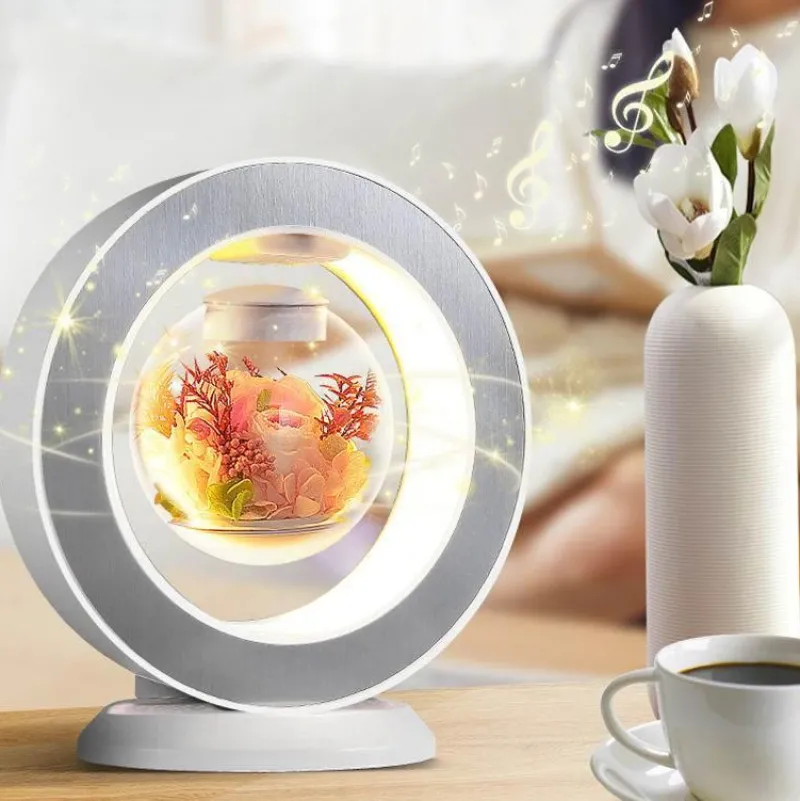 Willow u0026 Whim Beleuchtung-Magnetische schwebende Blumenlampe „Love Forever“