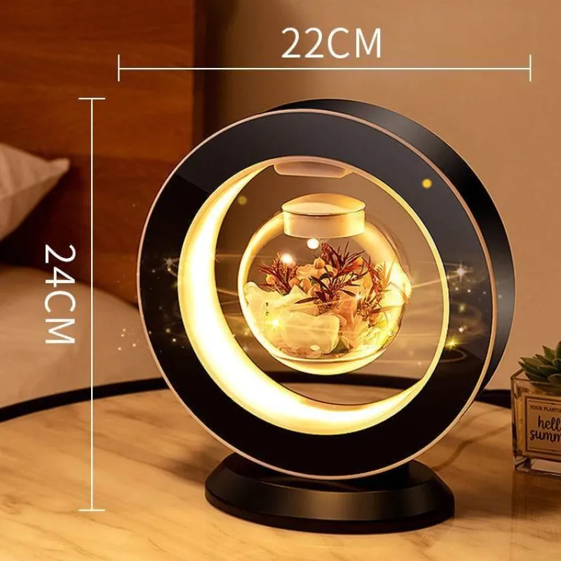 Willow u0026 Whim Beleuchtung-Magnetische schwebende Blumenlampe „Love Forever“