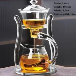 The Cozy Mug Küche & Esszimmer-Magnetische Teekanne im Vintage-Stil – Elegantes Retro-Küchendekor