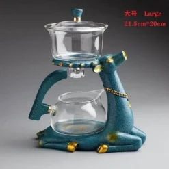 The Cozy Mug Küche & Esszimmer-Magnetische Teekanne im Vintage-Stil – Elegantes Retro-Küchendekor