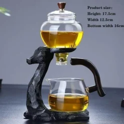 The Cozy Mug Küche & Esszimmer-Magnetische Teekanne im Vintage-Stil – Elegantes Retro-Küchendekor