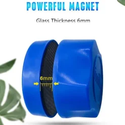 Decor Haustierzubehör-Magnetischer Aquarienglasreiniger – Aquarium-Schrubberwerkzeug