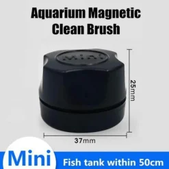 Decor Haustierzubehör-Magnetischer Aquarienglasreiniger – Aquarium-Schrubberwerkzeug