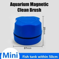 Decor Haustierzubehör-Magnetischer Aquarienglasreiniger – Aquarium-Schrubberwerkzeug