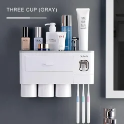 The Blissful Bath Badezimmer-Magnetischer Badezimmer-Organizer – platzsparende Aufbewahrungslösung zur Wandmontage