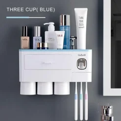 The Blissful Bath Badezimmer-Magnetischer Badezimmer-Organizer – platzsparende Aufbewahrungslösung zur Wandmontage