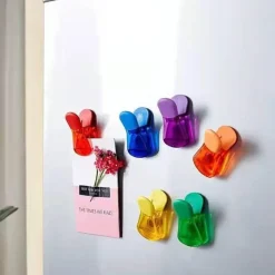 Space Savvy Küche & Esszimmer-Magnetischer Lebensmittelverschluss-Clip – wiederverwendbarer Beutelclip für Frische