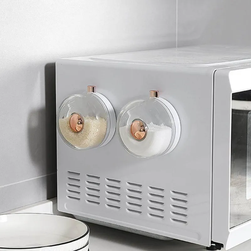 Space Savvy Küche & Esszimmer-Magnetischer Mini-Gewürzbehälter – platzsparender Gewürz-Organizer