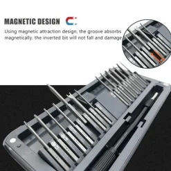 Roam Ready Heimwerkzeuge|Outdoor & Garten-Magnetischer, rutschfester Schraubendrehersatz – langlebiges, griffiges Werkzeugset