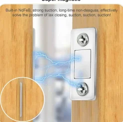 The Decor Haven Küche & Esszimmer|Gadgets Für Zuhause-Magnetischer Schrank-Organizer – ultradünn, starker Halt