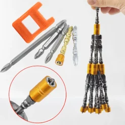 The Decor Haven Camping Im Freien|Outdoor-Artikel-Magnetischer Schraubendreher-Bit – DIY-Reparaturwerkzeug