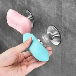 The Blissful Bath Badezimmer-Magnetischer Seifenhalter – Wandmontierter Badezimmer-Organizer