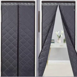 Comfort u0026 Style Gadgets Für Zuhause-Magnetischer Türvorhang - Winddichte Schallschutzabdeckung