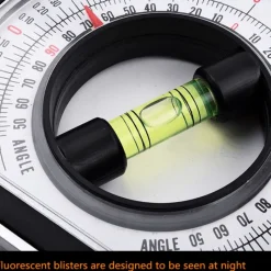 Roam Ready Heimwerkzeuge|Outdoor & Garten-Magnetischer Winkelmesser - Multifunktionaler Winkelmesser