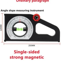 Roam Ready Heimwerkzeuge|Outdoor & Garten-Magnetischer Winkelmesser - Multifunktionaler Winkelmesser