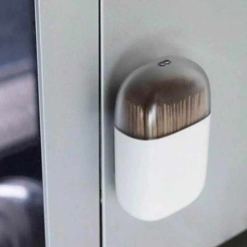 Space Savvy Küche & Esszimmer-Magnetischer Zahnstocherhalter – praktischer Kühlschrank-Organizer