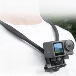 The Outdoor Vault Camping Im Freien|Outdoor-Gadgets-Magnetisches, am Hals montiertes Action-Kamera-Zubehör – Silikonhalterung