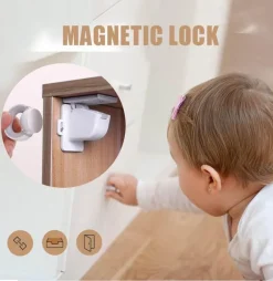 Comfort u0026 Style Gadgets Für Zuhause-Magnetisches Baby-Sicherheitsschloss – Unsichtbare Kindersicherungslösung