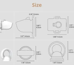 Comfort u0026 Style Gadgets Für Zuhause-Magnetisches Baby-Sicherheitsschloss – Unsichtbare Kindersicherungslösung