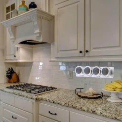 The Culinary Kit Küche & Esszimmer-Magnetisches Gewürzdosen-Set – Gewürzbehälter aus Edelstahl