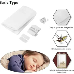 Comfort u0026 Style Gadgets Für Zuhause-Magnetisches Moskitonetz – Freihändiger automatischer Insektenschutz
