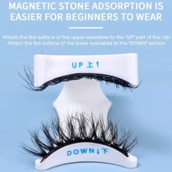 PureGlow Frauenpflege|Körperpflege-Magnetisches Wimpernzangen-Werkzeug – Präzisions-Wimpernverlängerungswerkzeug