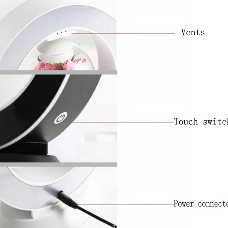 Comfort u0026 Style Beleuchtung-Magnetschwebe-Blumenlampe - Schwebendes Lichtdekor