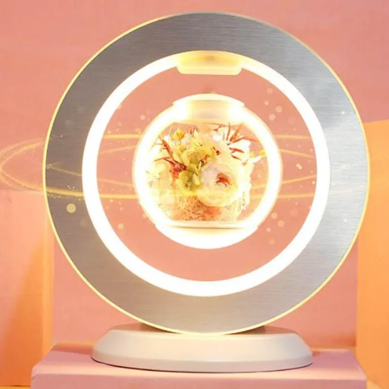 Comfort u0026 Style Beleuchtung-Magnetschwebe-Blumenlampe - Schwebendes Lichtdekor