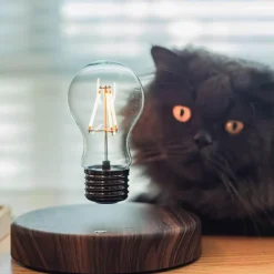 Comfort u0026 Style Beleuchtung-Magnetschwebe-LED-Glühbirne - Schwebende Lichtlampe