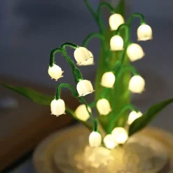 Bright Accents Beleuchtung-Maiglöckchen-Nachtlicht – DIY Blumenlampe