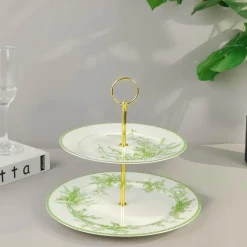 Plates u0026 More Küche & Esszimmer-Maiglöckchen-Set aus Bone China – elegantes Blumengeschirr