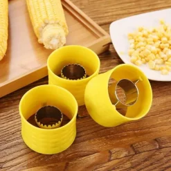 Tom Küche & Esszimmer-Maisschälwerkzeug – Müheloses Entfernen und Schneiden von Maiskörnern