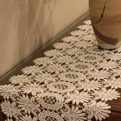 Fine Table Threads Küche & Esszimmer-Makramee Tischläufer - Boho Chic Wohndekor