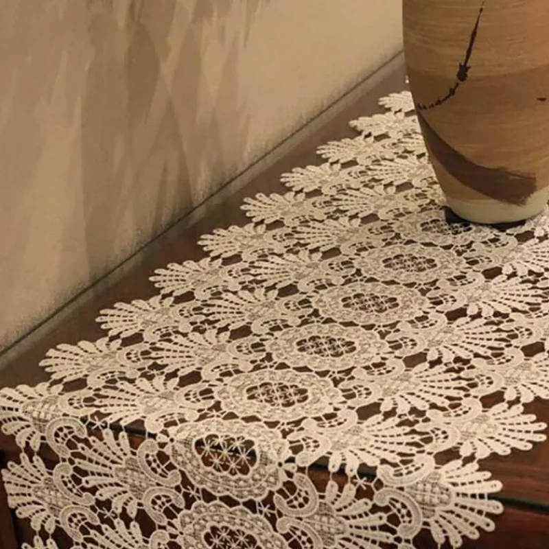 Fine Table Threads Küche & Esszimmer-Makramee Tischläufer - Boho Chic Wohndekor