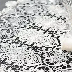 Fine Table Threads Küche & Esszimmer-Makramee Tischläufer - Boho Chic Wohndekor