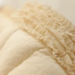 Warm Weaves Boden & Teppiche-Makramee-Gitterteppich – Dekorativer Plissee-Bodenbelag