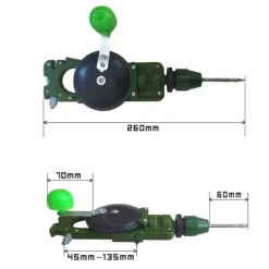 The Outdoor Vault Heimwerkzeuge|Outdoor & Garten-Manuelle Handbohrmaschine - DIY-Holzbearbeitungswerkzeug