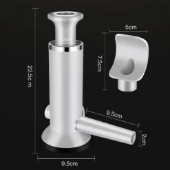 The Culinary Kit Küche & Esszimmer-Manuelle Wurstmaschine – Einfache selbstgemachte Füllmaschine