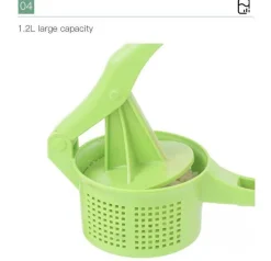 Deco Küche & Esszimmer-Manueller Gemüse- und Fruchtsaftbereiter - Hand-Entsafter