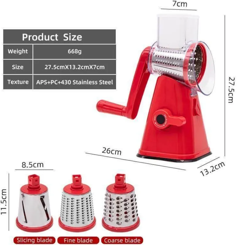 Comfort u0026 Style Küche & Esszimmer-Manueller Gemüseschneider – Multifunktionales Werkzeug zur Lebensmittelzubereitung