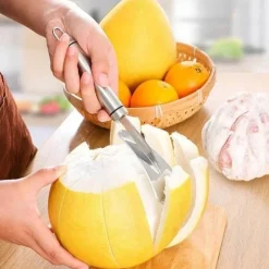 The Culinary Kit Küche & Esszimmer-Manuelles Orangenschälwerkzeug - Einfacher Zitrusfruchtschäler