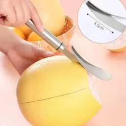 The Culinary Kit Küche & Esszimmer-Manuelles Orangenschälwerkzeug - Einfacher Zitrusfruchtschäler