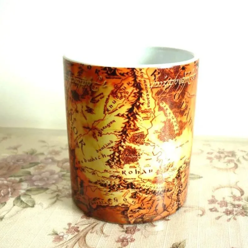 Plates u0026 More Küche & Esszimmer-Marauders Map Farbwechselbecher - Magische Heißgetränketasse als Geschenk