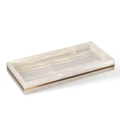 Aqua Essence Badezimmer-Marble Bathroom Set - Elegant Natural Decor Accessories