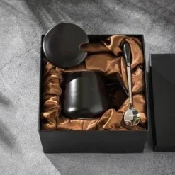 The Cozy Mug Küche & Esszimmer-Marmor-Kaffeetassen-Set – Elegante Keramiktassen-Kollektion